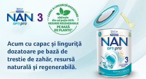 NAN Optipro 3 sustenabilitate