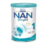 Nestlé NAN OPTIPRO 1 HMO, formula de lapte pentru bebelusi de la nastere, lapte de inceput 400g
