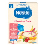 nestle 8 cereale cu fructe ambalaj nou