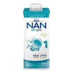 Formulă de lapte pentru bebeluși, NESTLÉ NAN OPTIPRO 1, 0–6 luni, 200 ml