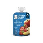 vGERBER NATURAL Mar, Banana si Capsuni, piure bebelusi, de la 6 luni, 90g
