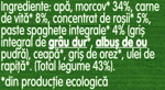GERBER BIO Spaghete integrale cu carne de vita, 250g, de la 12 luni