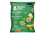 Gerber Organic Gustare de mestecat cu grâu, porumb și banană 28g, de la 10 luni