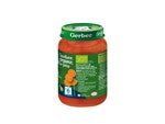 GERBER BIO Morcovi, Roșii și Curcan, 190g, de la 6 luni GERBER BIO Morcovi, Roșii și Curcan, 190g, de la 6 luni